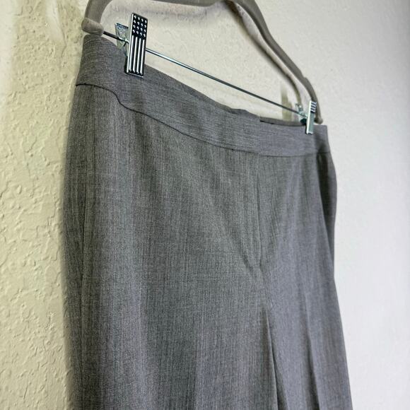 LAFAYETTE 148 Slacks Size 8 Flat Front Straight Leg Lightweight Wool Classic - Picture 7 of 13